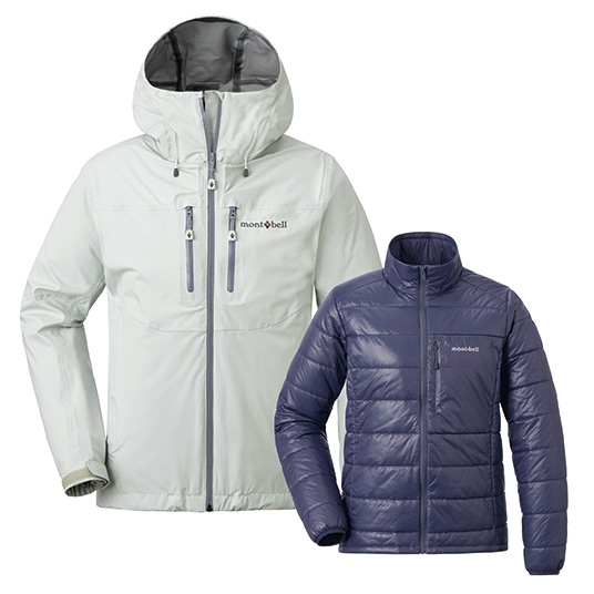 3in1 フォールライン パーカ Women's ライトグレー