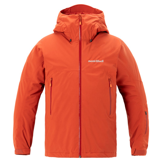 パウダーステップ パーカ Men's オレンジ
