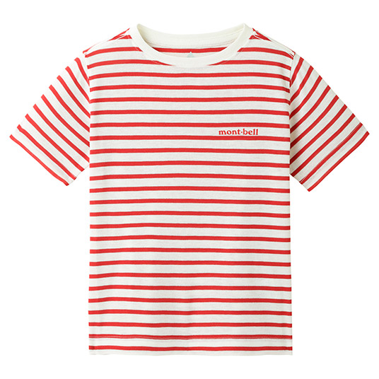 WIC.ボーダーT Kid's 100-130 レッド