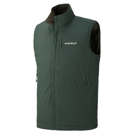 シャミース リバーシブル ベスト Men's ダークグリーン