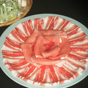 酵母豚「しん農ポーク」　スライス盛合せ