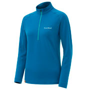 メリノウールプラスアクション ジップネック Women's