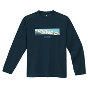 US WIC.ロングスリーブT 白い山脈