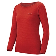 US スーパーメリノウール EXP. ラウンドネックシャツ Women's